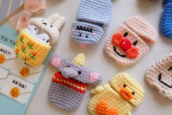 Crochet airpods case