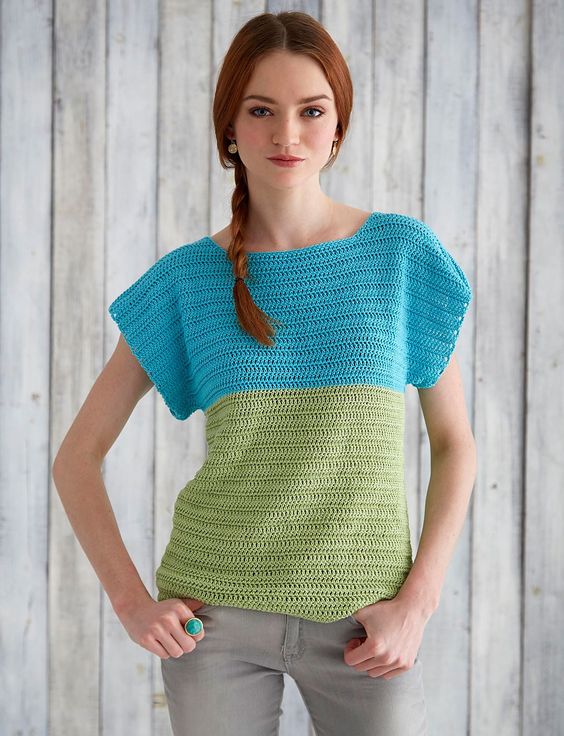 Summer crochet top