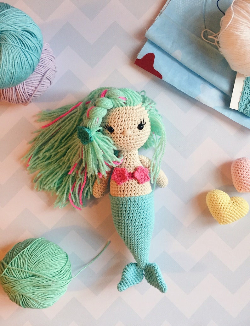 Little mermaid crochet