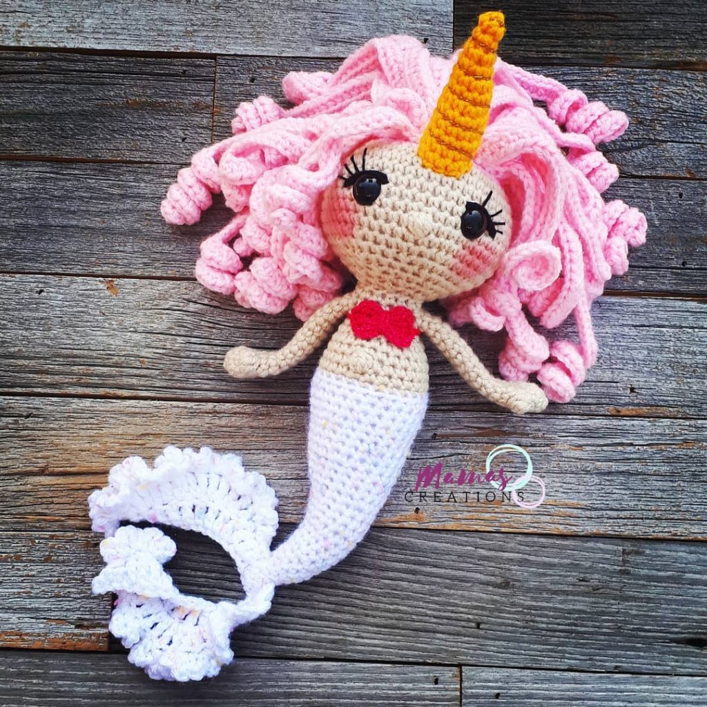 Amigurumi mermaid