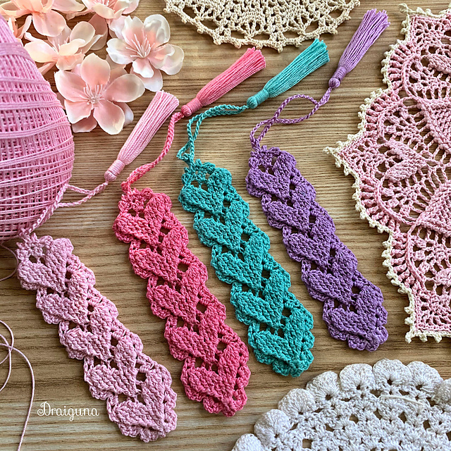 Crochet bookmarks free pattern