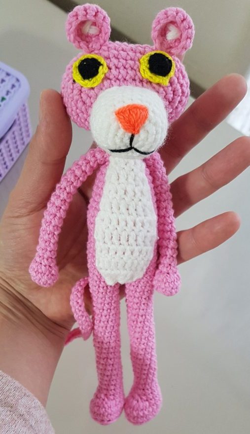 Pink panther crochet pattern free
