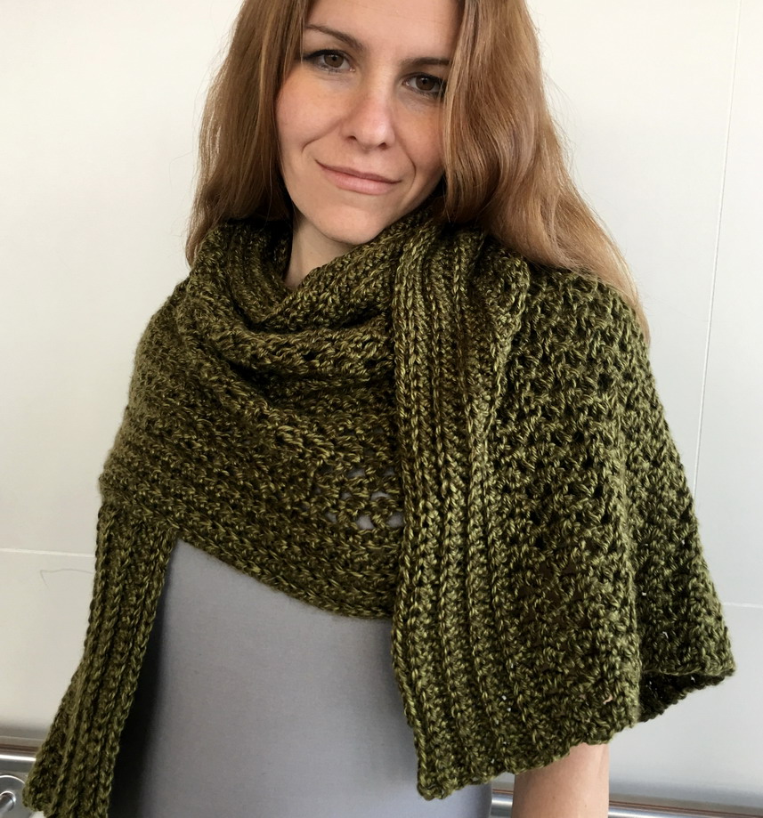Crochet shawl » Weave Crochet