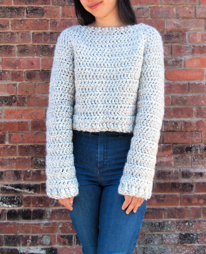 Chunky Crochet Sweater Pattern Free