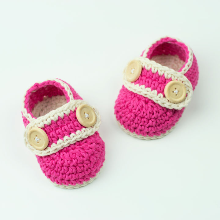 How to Crochet Baby Booties Free Pattern