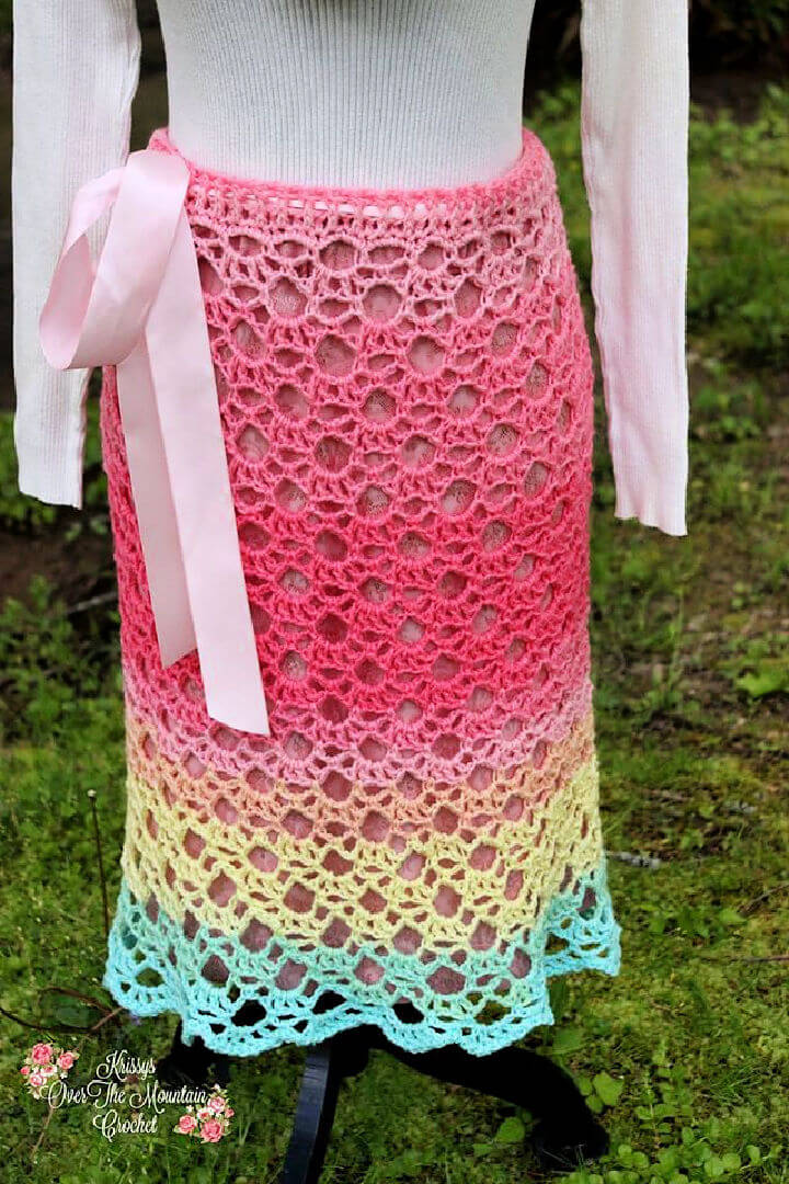 How to Crochet a Lace Skirt Free Pattern