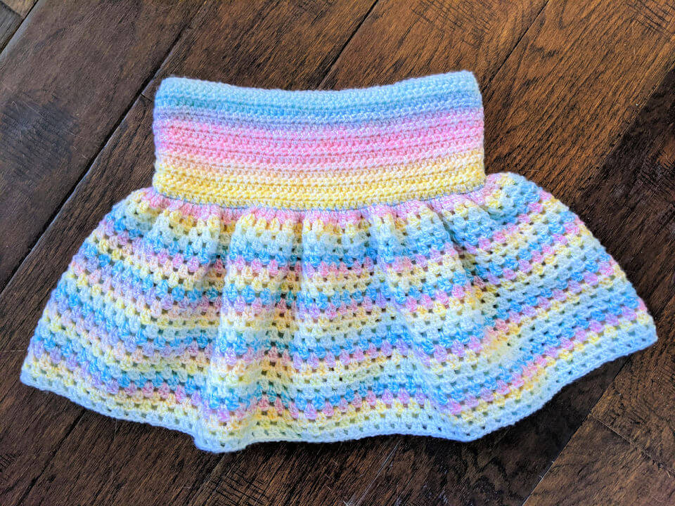 Emilia Skirt Crochet Pattern