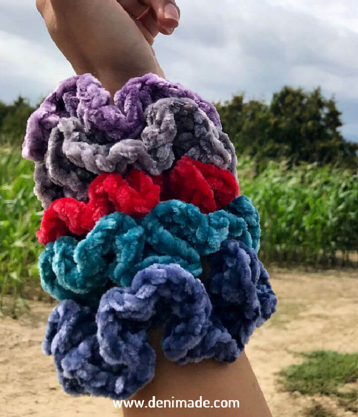 Crochet Sophie Scrunchie Free Pattern