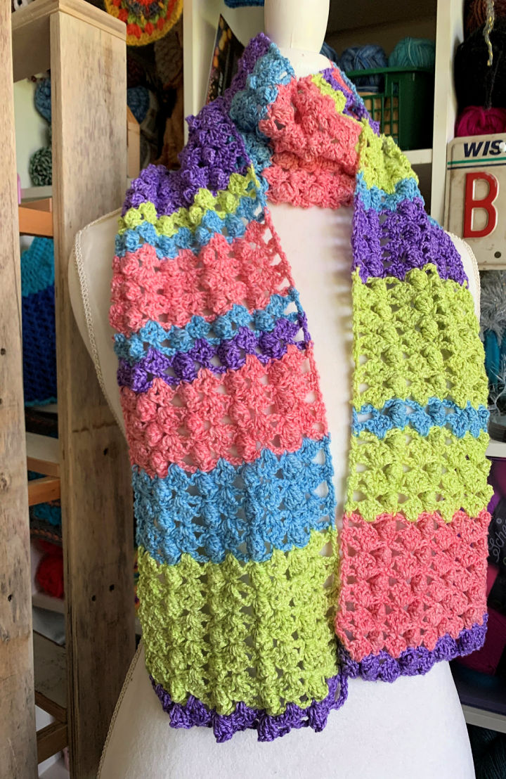 Crochet Four Seasons Scarf