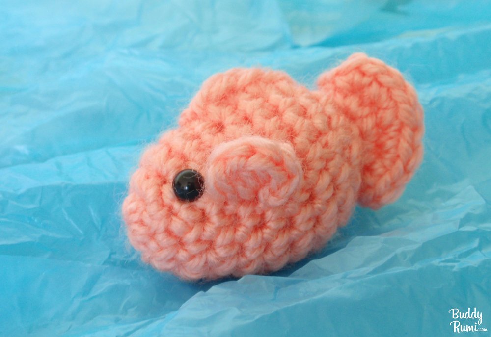 Little fish crochet pattern