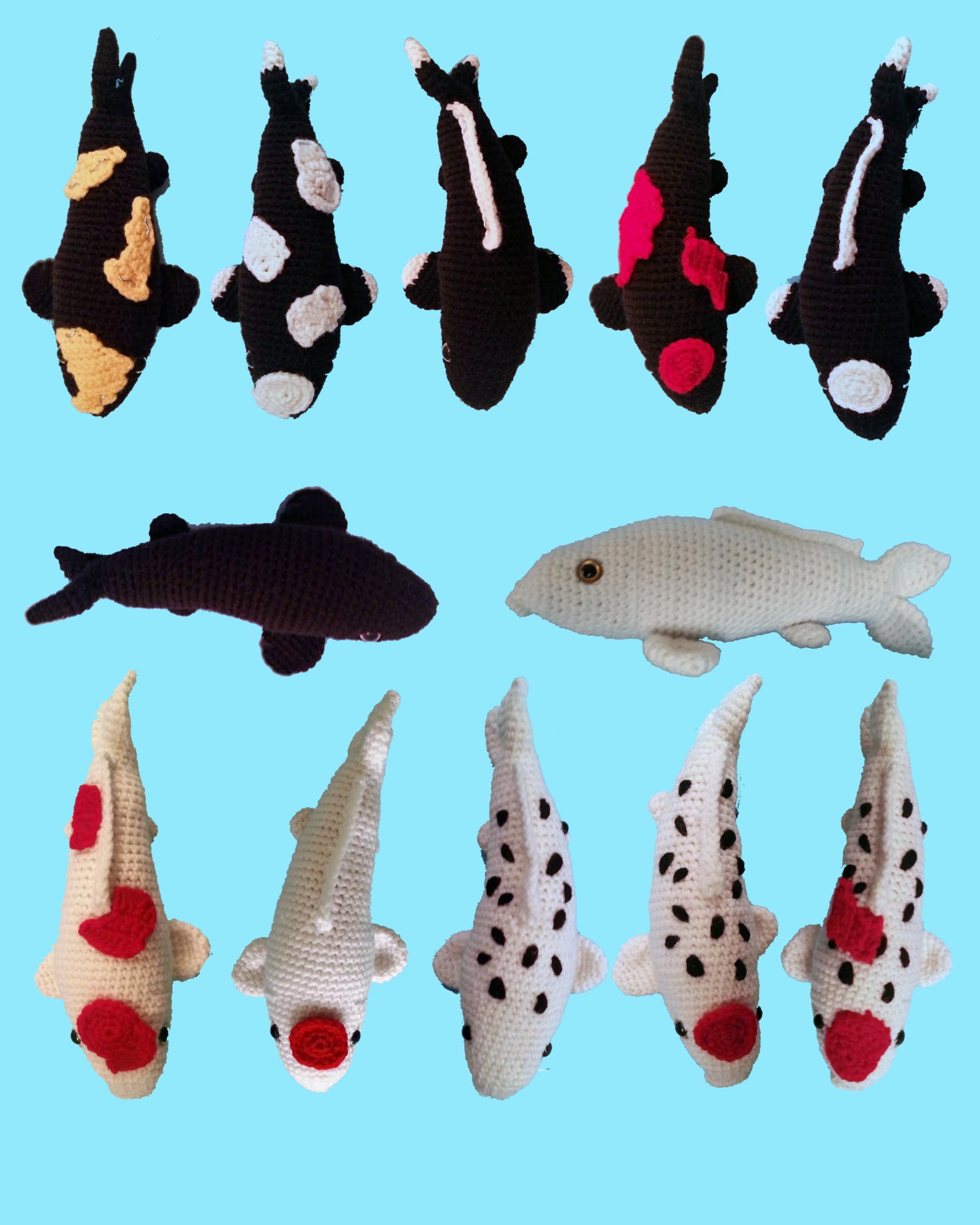 Amigurumi fish pattern