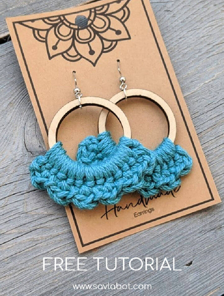 Boho Crochet Earrings Pattern