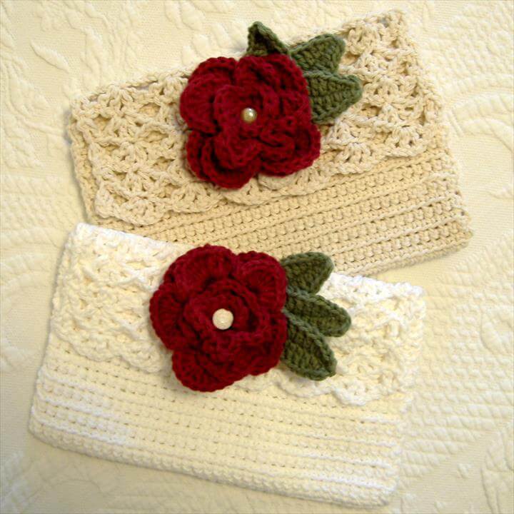 Crochet Envelope Purse: Free Knitting Patterns