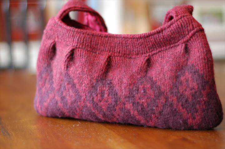 Needle Bag Felted Crochet Pattern