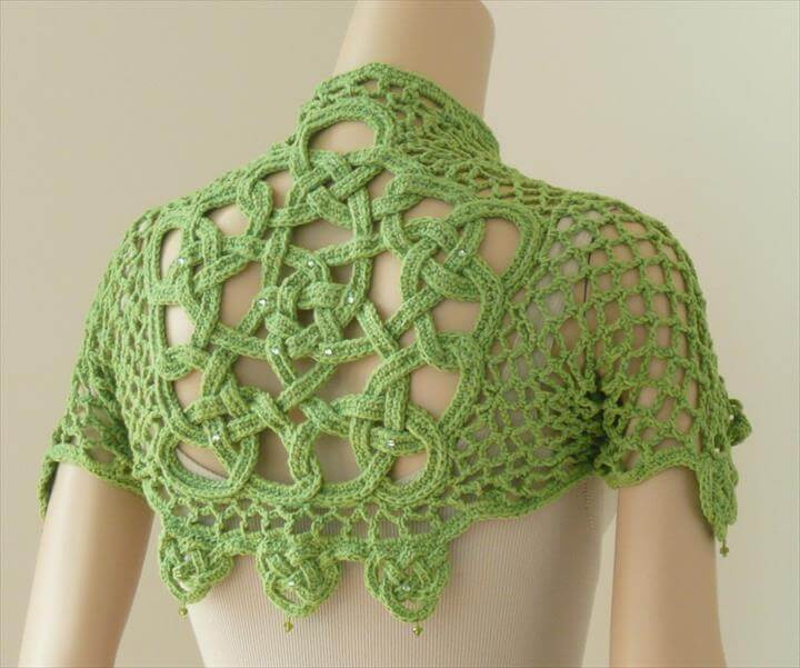 Crochet Glendalough Shrug