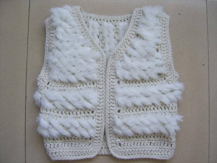 Handmade Crochet Sweater Vest