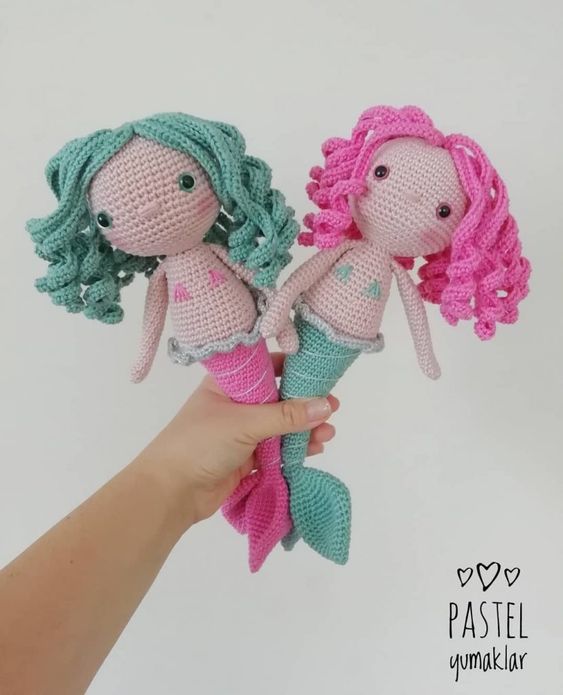 Mermaid crochet pattern