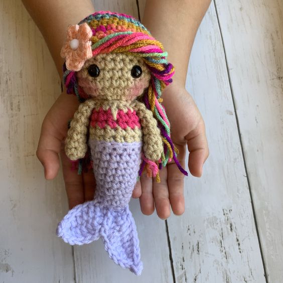 Mermaid crochet