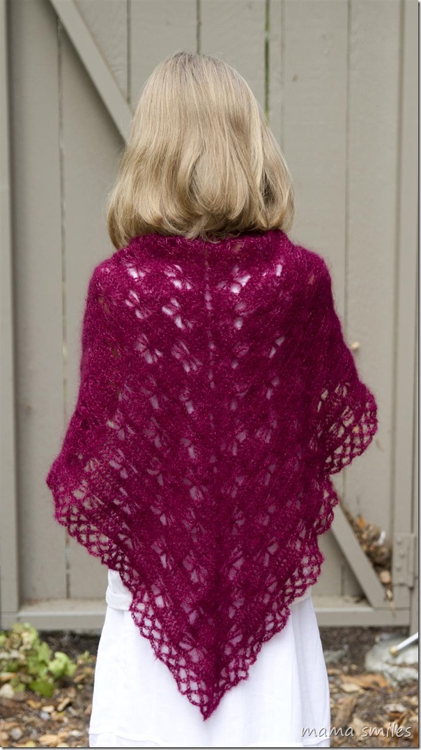 Butterfly shawl crochet