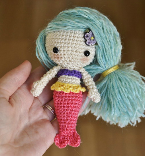 Free mermaid crochet pattern