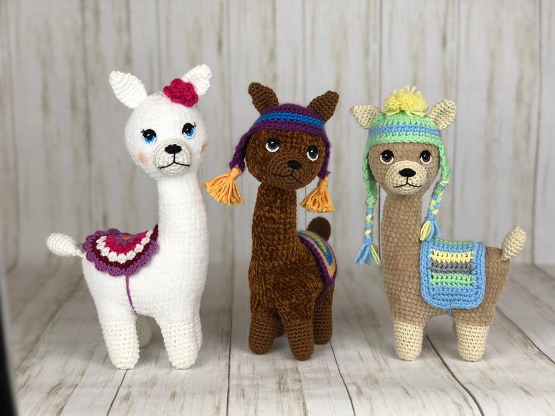 Llama crochet pattern