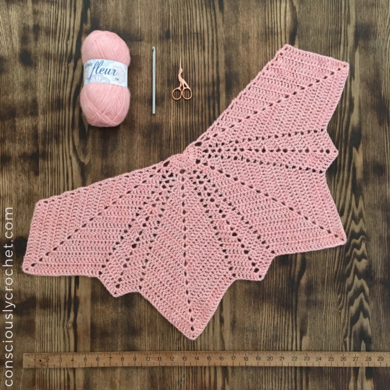 Butterfly shawl crochet pattern free