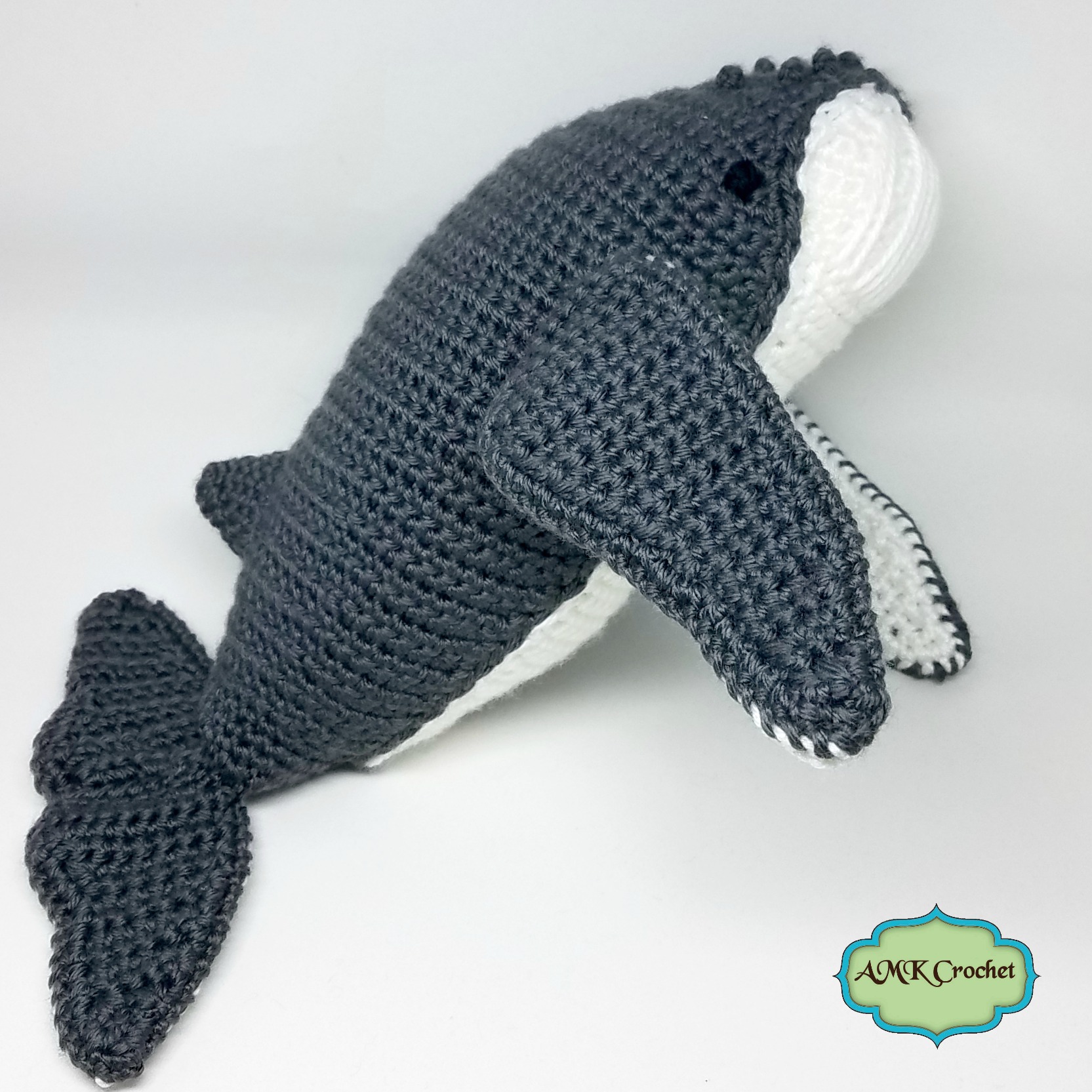 Humpback whale amigurumi