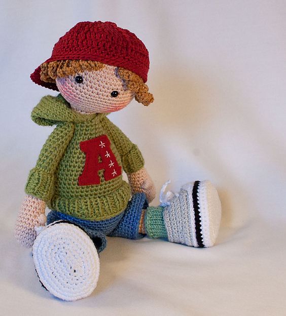 Boy doll crochet pattern