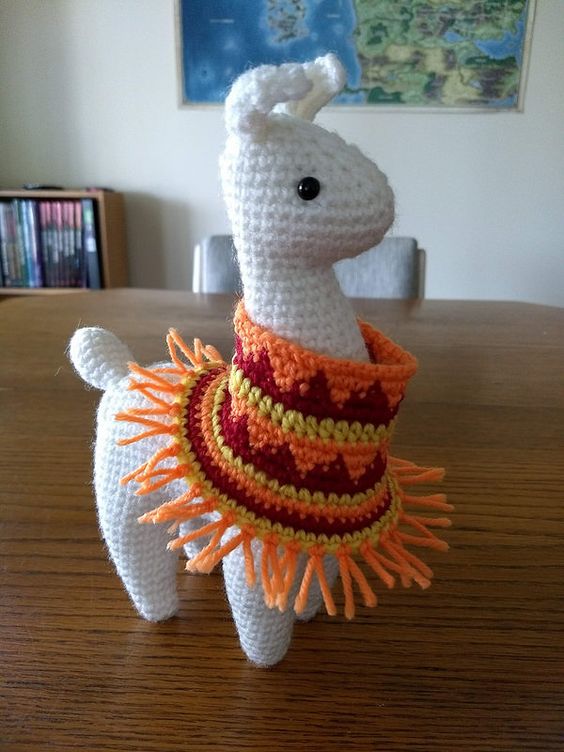 Llama free crochet pattern