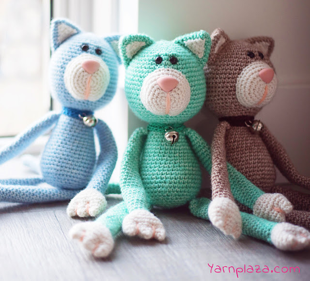 Amigurumi cats free pattern