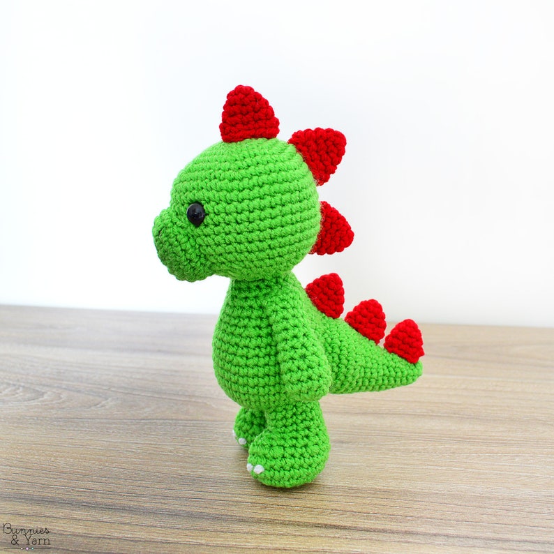 Crochet dino