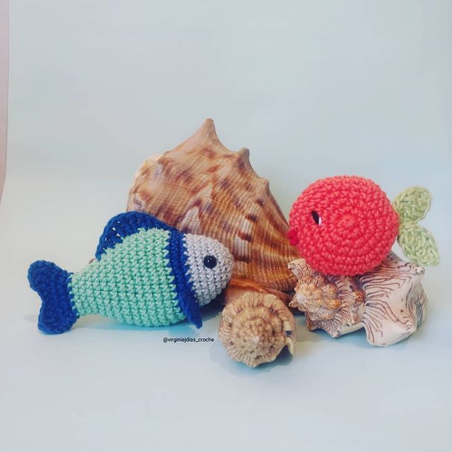 Crochet fish free pattern