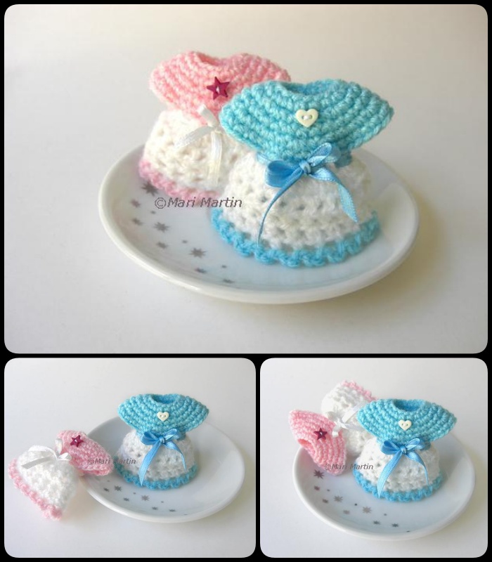 Crochet baby shower favors free patterns