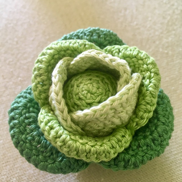 Crochet cabbage