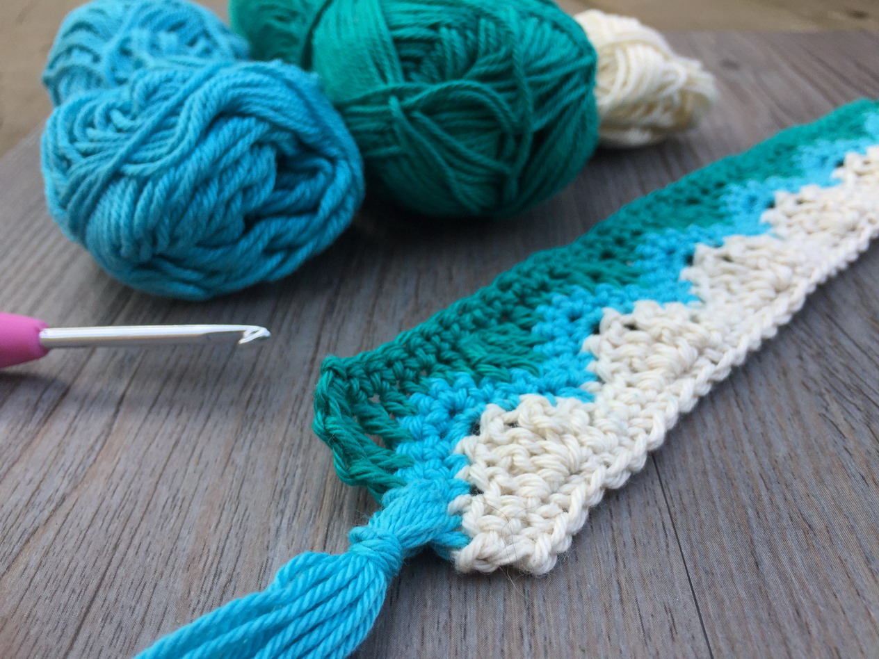 Bookmark crochet free pattern » Weave Crochet