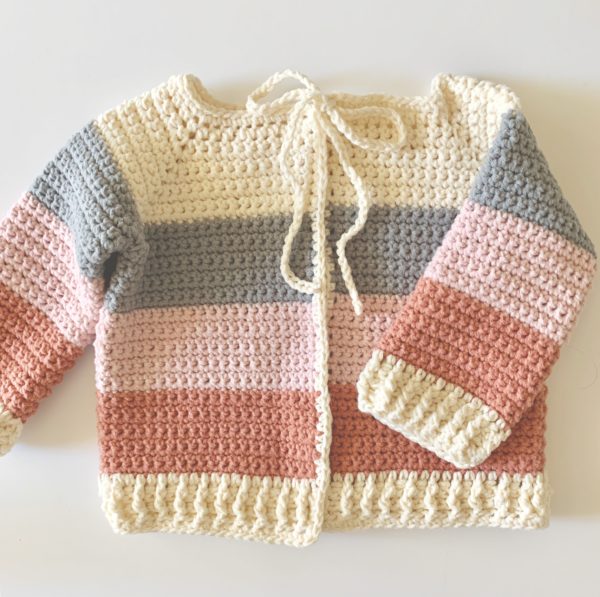 Baby sweater colour combination