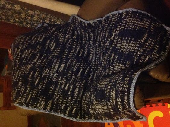Honestly easy tunisian crochet afghan pattern
