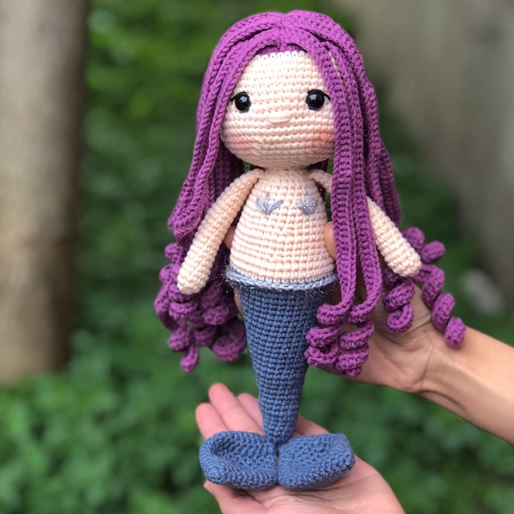 Crochet mermaid pattern free