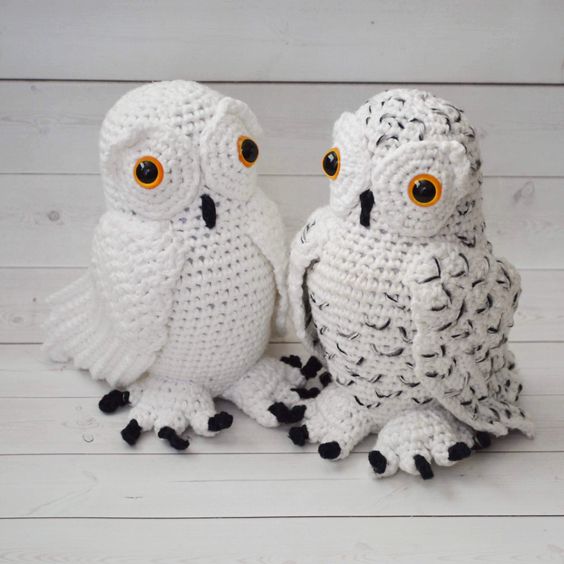 Snowy owl free crochet owl pattern » Weave Crochet