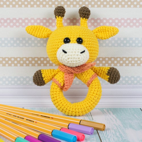 Amigurumi baby rattle free patterns