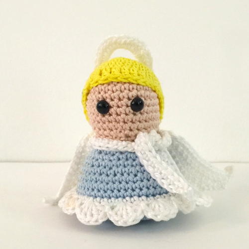 Serene Christmas Angel Amigurumi