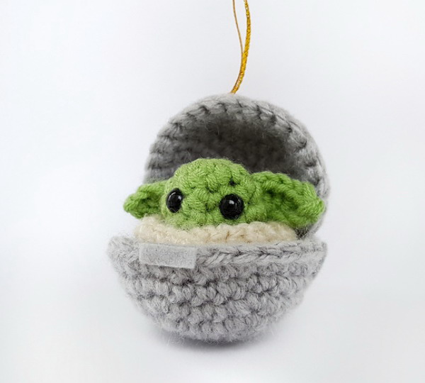 Baby Keychain Ornament