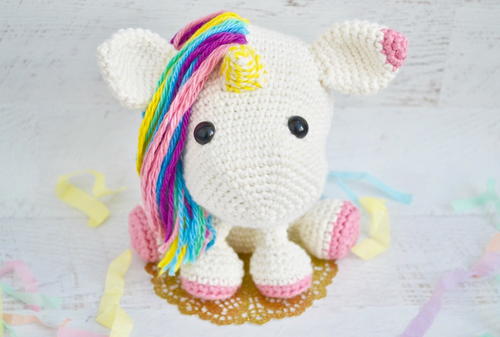 Una The Unicorn Amigurumi Crochet Pattern