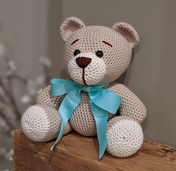 Classic Crochet Teddy Bear