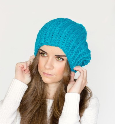 Beret beanie crochet pattern