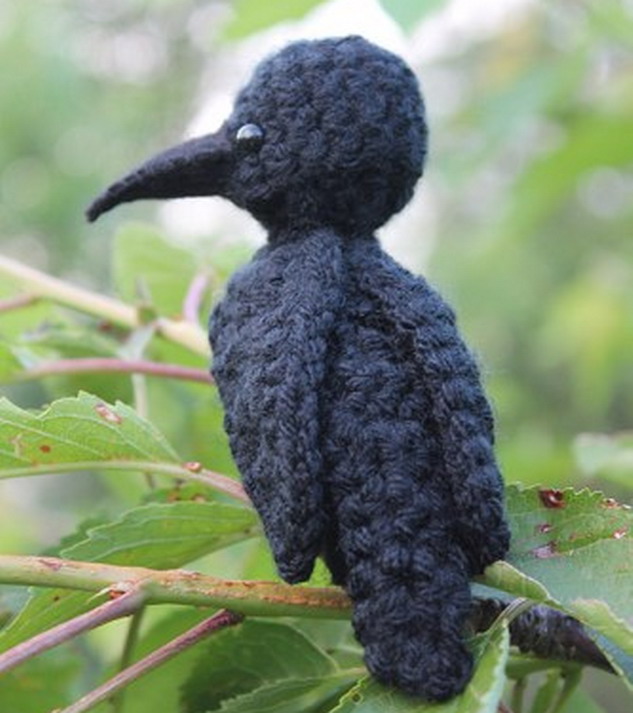 Raven crochet pattern free » Weave Crochet