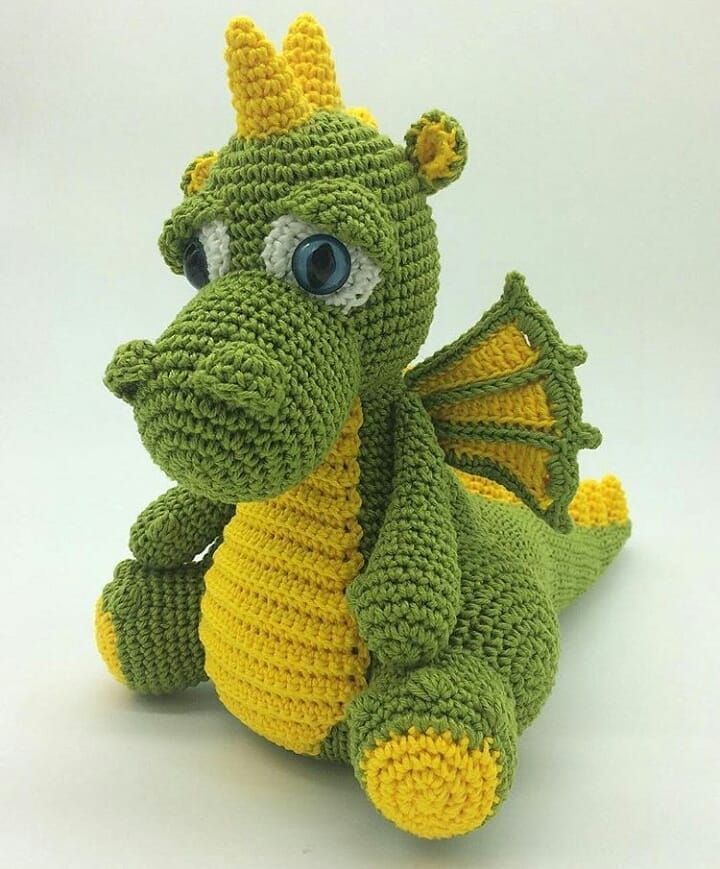 Dragon crochet pattern free » Weave Crochet