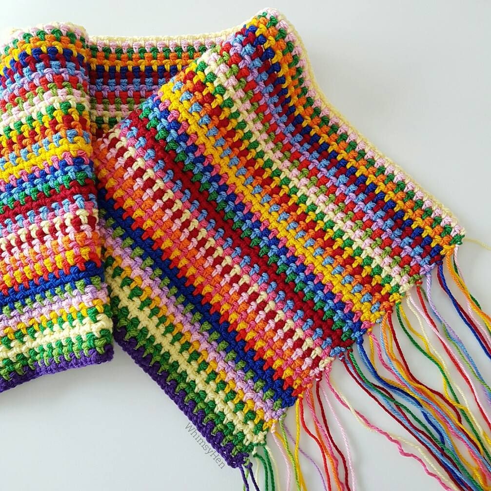 Mood blanket crochet » Weave Crochet