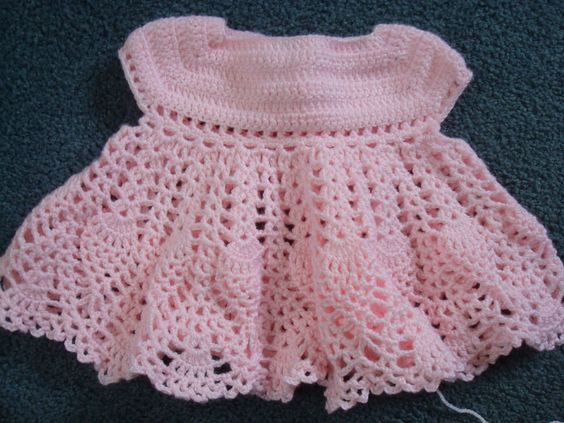 Free baby dress crochet patterns