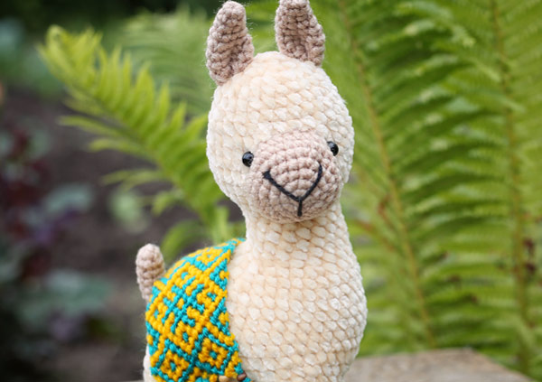 Free llama crochet pattern